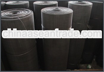 Black Iron Wire Mesh for Plastic Extrusion