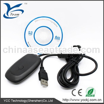Black PC wireless gaming receiver for xbox 360