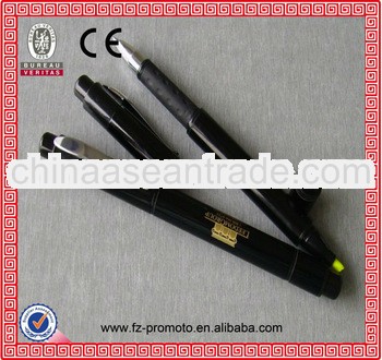 Blank Full White Solid Color Customized Plastic Pen For Company Promotional