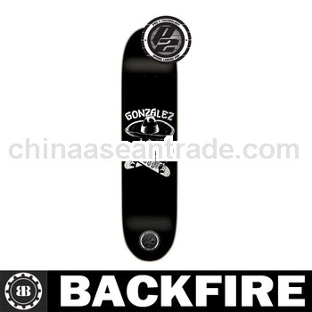 Blank Skateboards Gonzalez Hablo P2 Skateboard Deck - 8.0" x 31.5" - Black