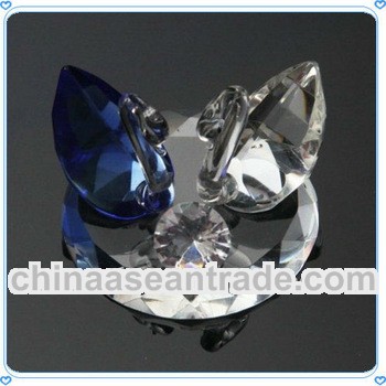 Blue & Clear Wedding Crystal Swans for Wedding Souvenirs