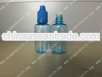 Blue cigar juice bottle 30ml /cigar juice bottle manufacture