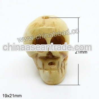 Bone Skull Beads SKD08-C