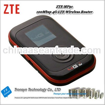 Brand New Unlock LTE 100Mbps 4G LTE Wireless Router ZTE MF91 With Sim Card Slot