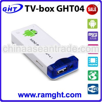 Brazil channel iptv box with android4.1 dual core