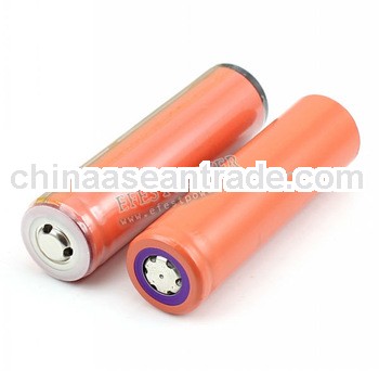 Button top 18650 2800mAh 3.7v rechargeable protected Li-ion Battery(1pc) ecigs tube battery