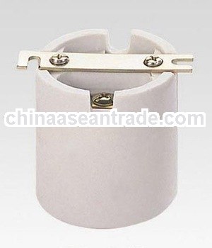 CE listed screw shell edision type ceramic lamp holder E40