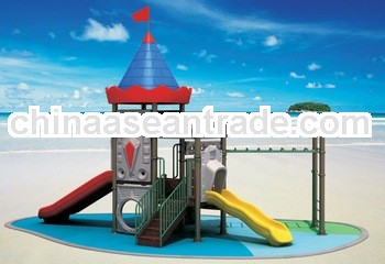 CE standard multifunction combo castle outdoor playground slide equipment