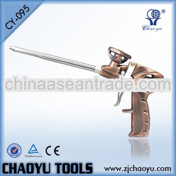 CY-095 High Quality Patented Adhesive Foam Gun Tools /Aluminum Foam Gun
