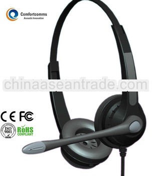 Call center noise-cancelling mic with flexible boom HSM-902R