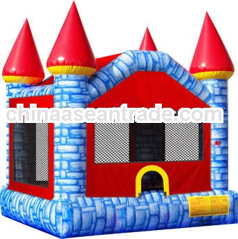 Camelot Castle Blue Jump Inflatable Castle