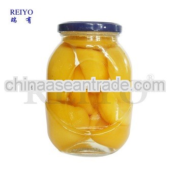 Canned peach in halves 2650 g China 2013 yellow peach