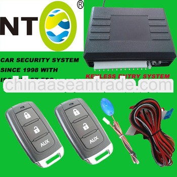 Car Door Keyless Entry System with siren output,window rising and trunk release