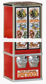 Card/Sticker/Tattoos vending machine