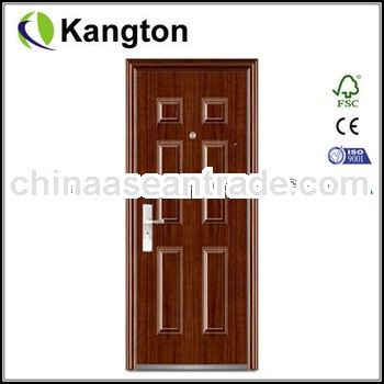 Cheap exterior steel door modern safety door design