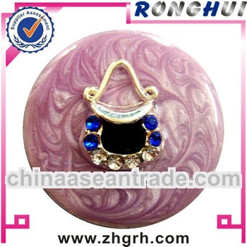 Cheapest round foldable handbag holder with acrylic