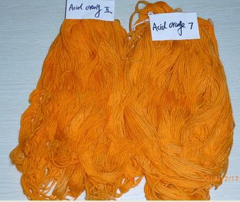 Chemical dyestuffs Acid orange II(Acid orange 7 )
