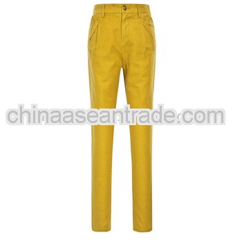  manufacturer woman custom pants 100%cotton latex pants woman