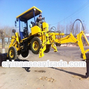 Chinese Hydraulic heavy equipment , tractor loader backhoe ,mini backhoe loader,
