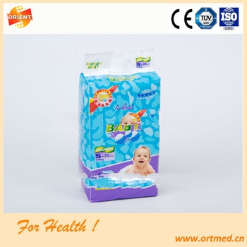 Chinese comfortable soft and breathable baby diaper