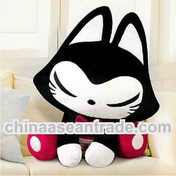Chinese factory cute plush promotion cat toys