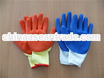 Chinese glove of latex coating