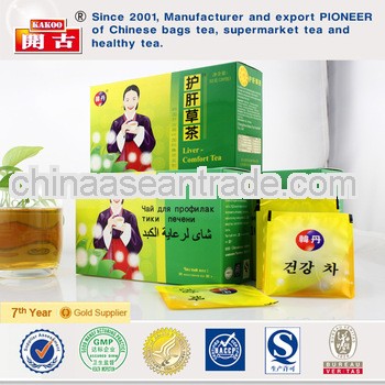Chinese herbal fatty liver treatment tea