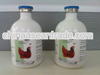 Ciprofloxacin 10% oral solution poultry medicine
