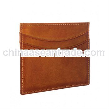 Classic Brown credit card holder for men