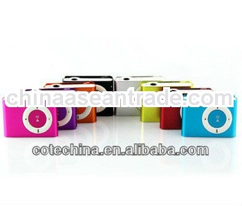 Clip mp3 player wirh menory card with high quantity