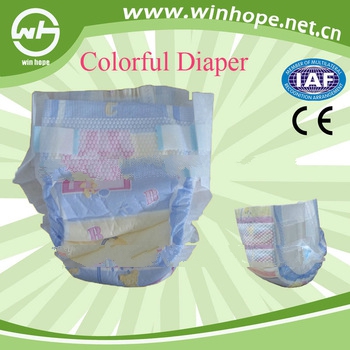 Comfort with colorful printings!russia baby diaper
