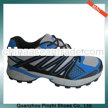 Comfortable royal blue hiking shoe