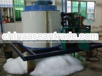Commercial snow flake ice machine for 3000kg/day