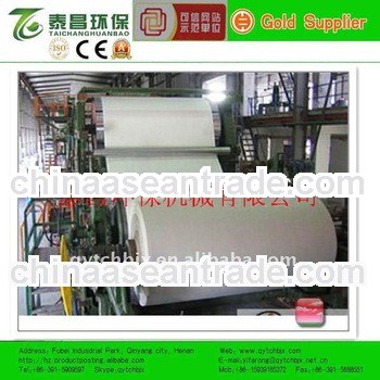 Complete set machine for roll paper making