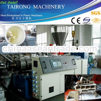 Conical Twin Screw Extruder/PVC Extruding Machine