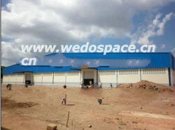 Construction design steel structure warehouses