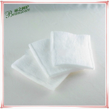 Cosmetic absorbent pads 100% cotton spunlace fabric