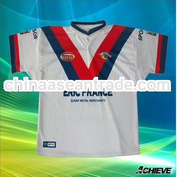 Custom 100% polyester Rugby jerseys, rugby shirt