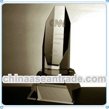 Custom Crystal Souvenir Trophy For Engraved Gifts