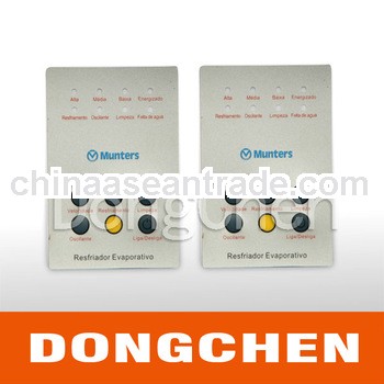 Custom Top quality Membrane switch panel in Dongguan