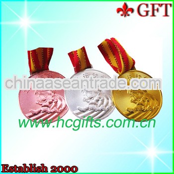 Custom design various metal school medals