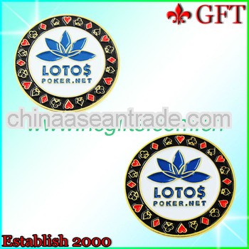 Customized soft enamel old canadian coins
