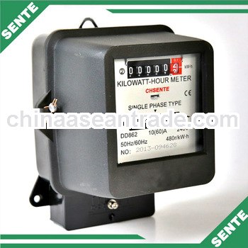 DD862 Type single phase active KWH electricity meter