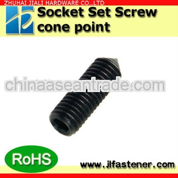 DIN 914 Gr 12.9 high tensile cone point headless screw