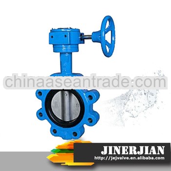 DN40-800 High Quality Worm Wafer LT Butterfly Valve