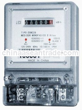 DSM228-05 single-phase Two-wire Electronic Active Energy Meter