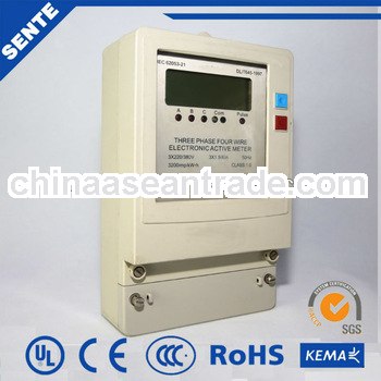 DTFS 7666 three phase kwh meter with ct