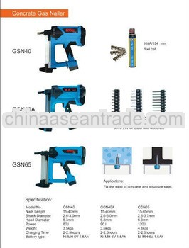 Decorative Concrete Gas Powered Nail Gun GSN65