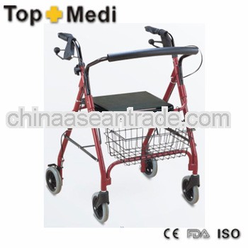 Deluxe Heavy Duty Fixed Rollator Mobility Walking Aids for disable people