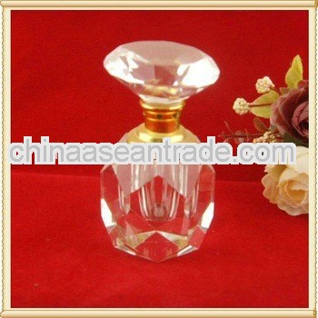 Diamond Cap Crystal Body Perfume Bottle For Lover Gifts